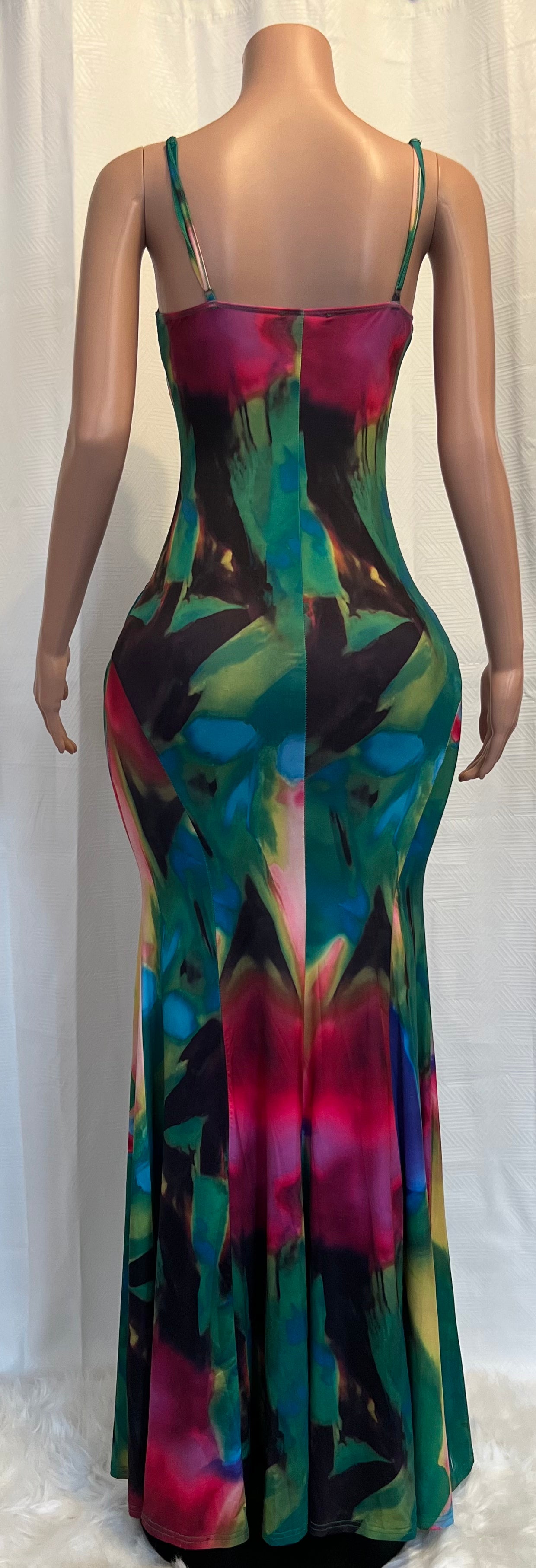 Tropical Maxi Dress